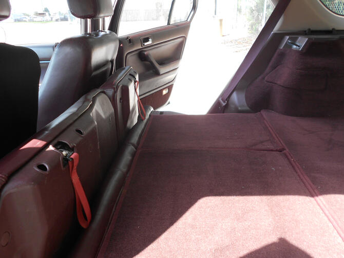 Cargo area front - 1991 Accord Wagon EX