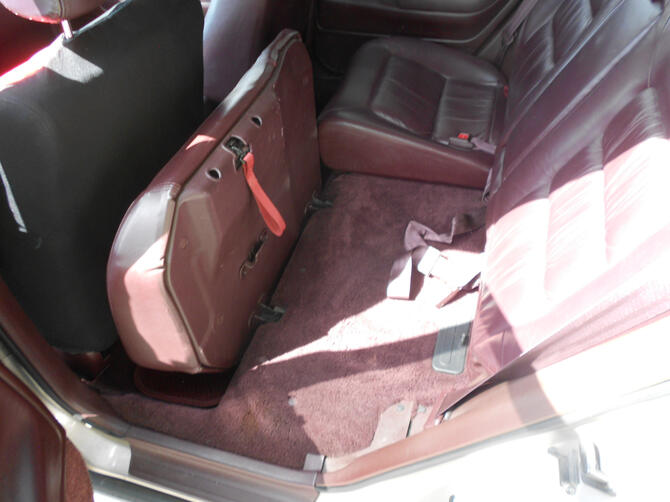 Back seat 6 - 1991 Accord Wagon EX