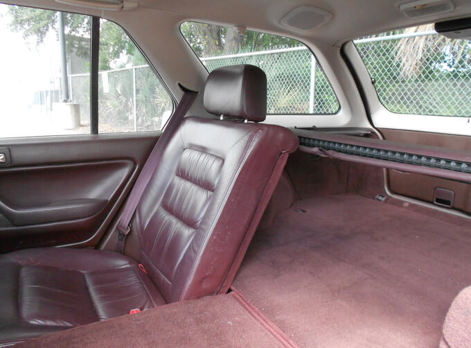 Back seat 8 - 1991 Accord Wagon EX