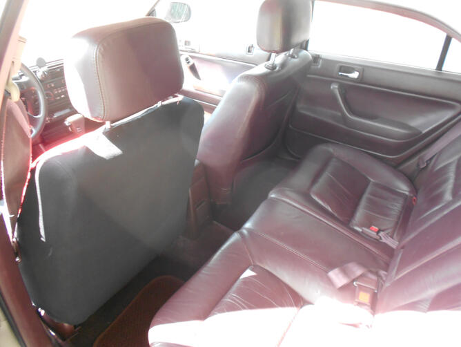 Backseat closeup 2 - 1991 Accord Wagon EX