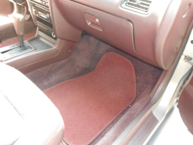 Right front foot well - 1991 Accord Wagon EX