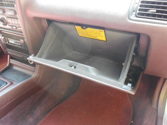 Glove box - 1991 Accord Wagon EX