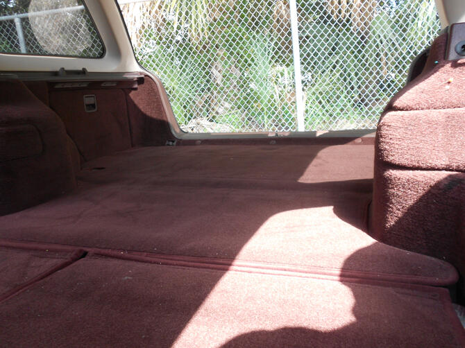 Cargo rear - 1991 Accord Wagon EX